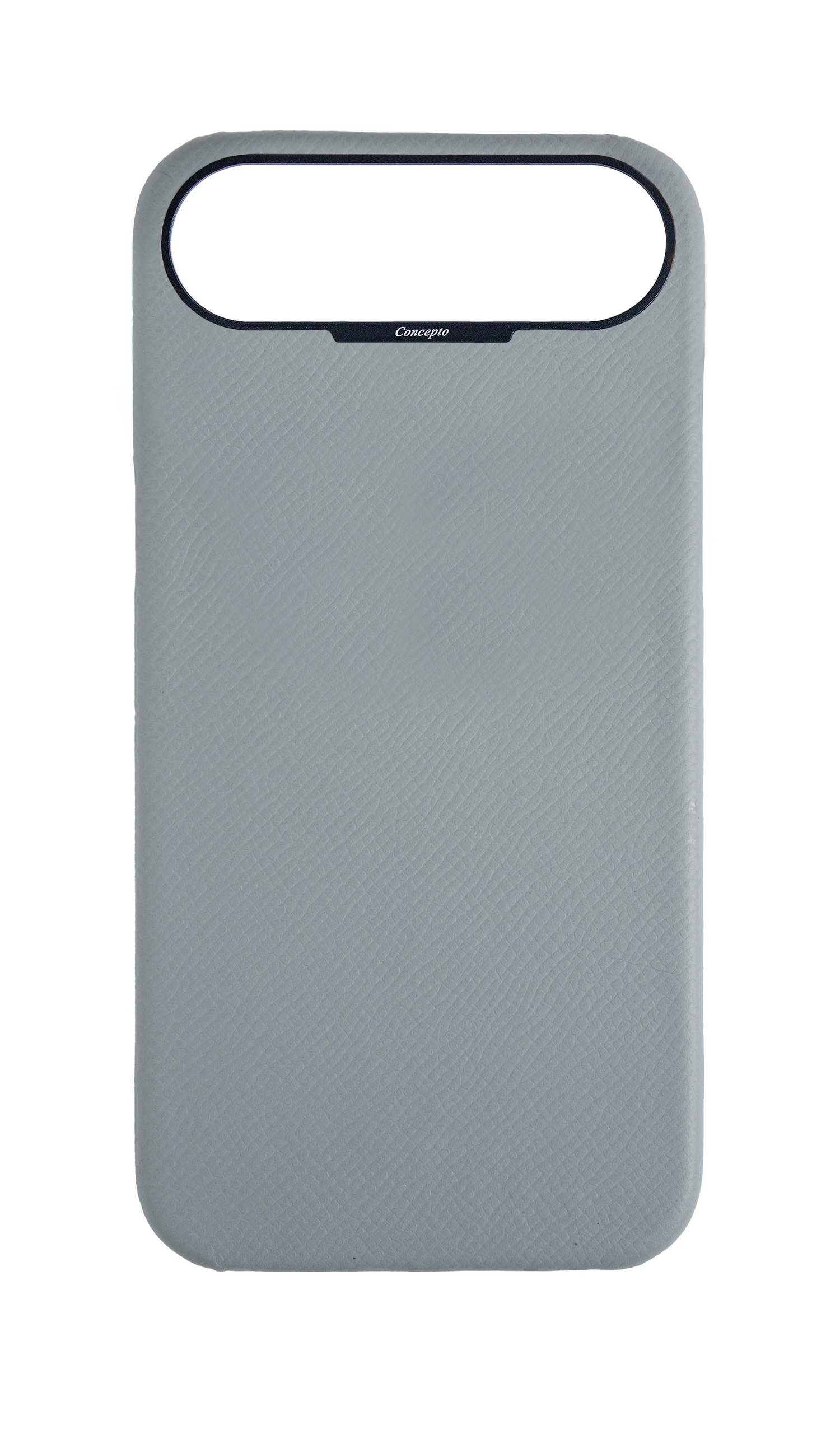 Light Blue Grey Strapless Epsom Case