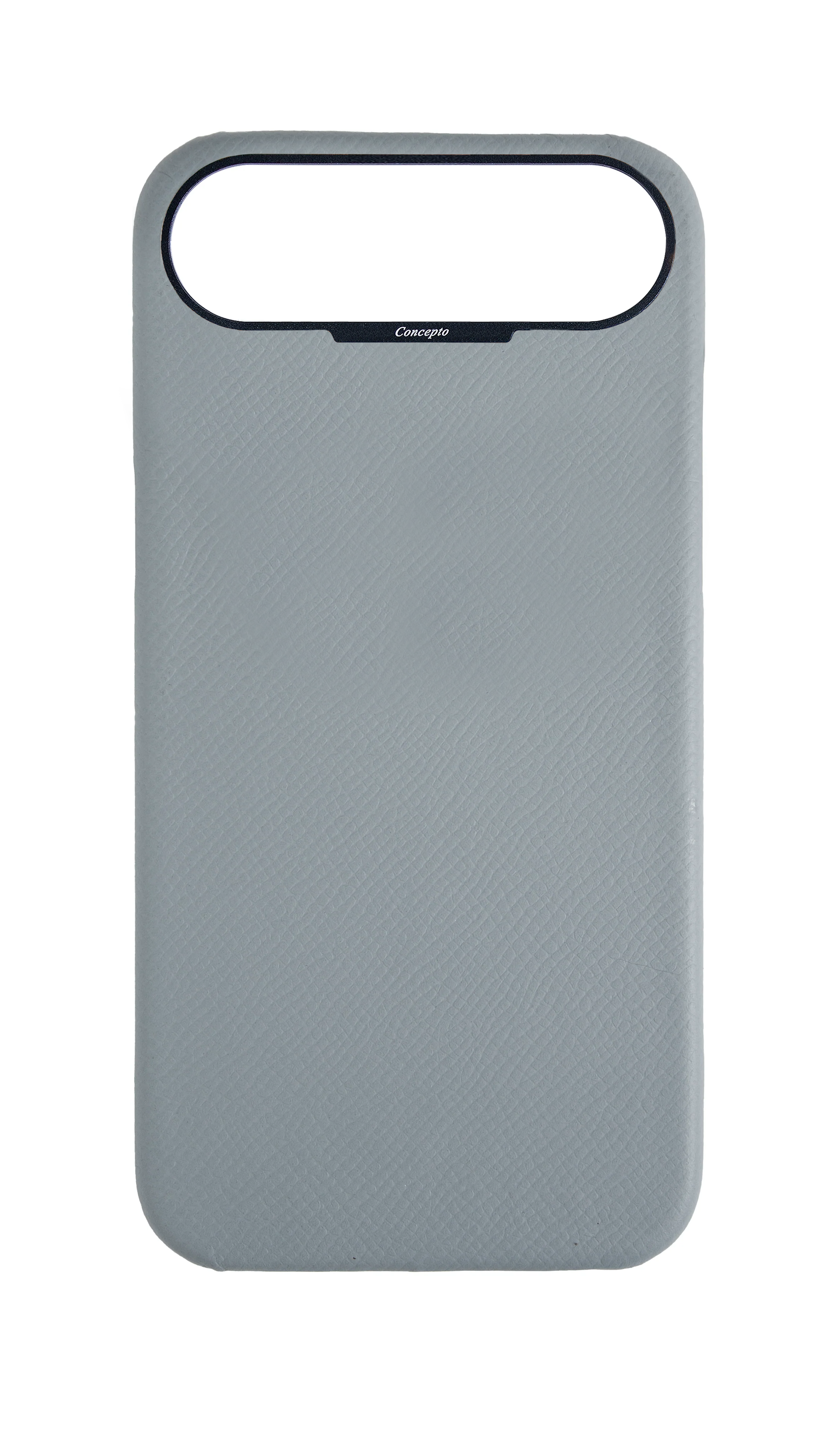 Light Blue Grey Strapless Epsom Case