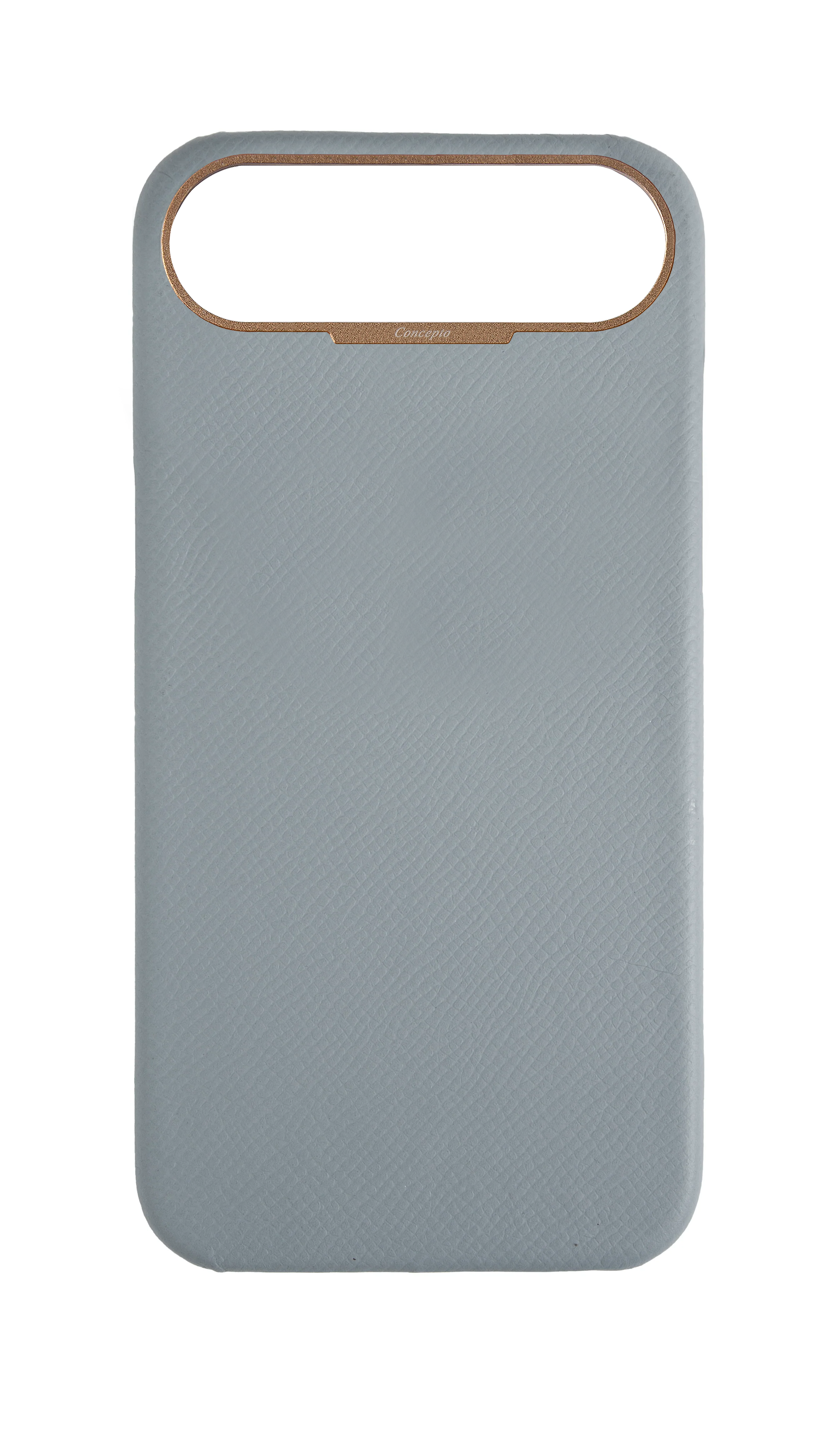 Light Blue Grey Strapless Epsom Case