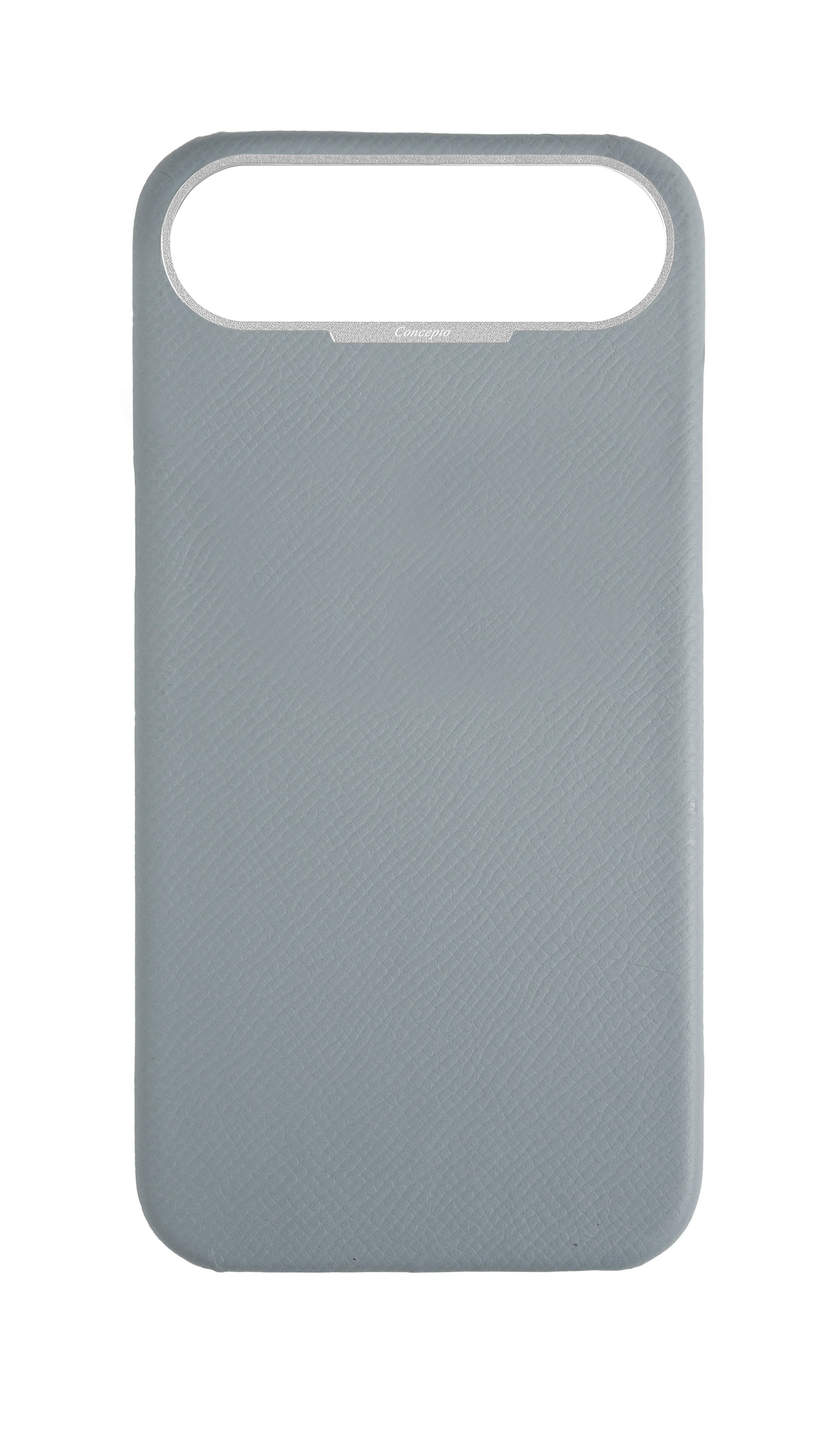 Light Blue Grey Strapless Epsom Case