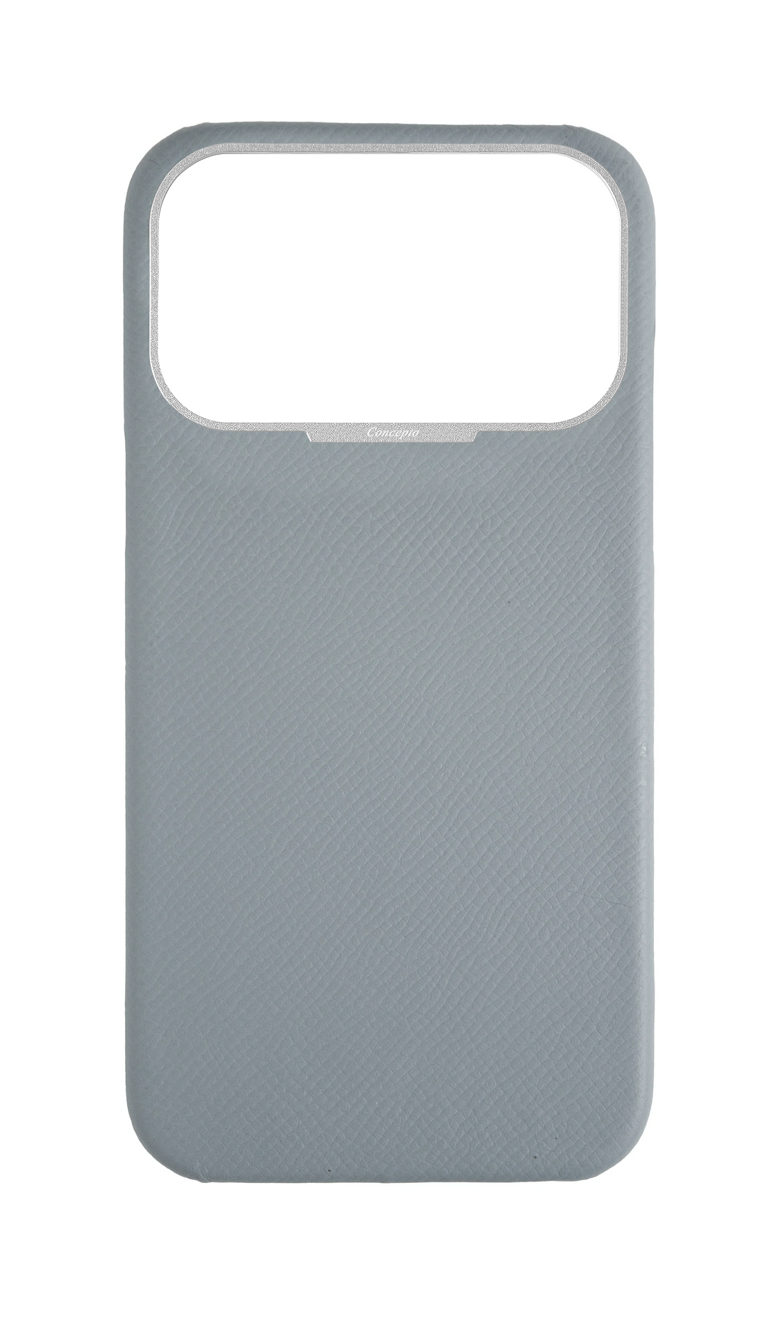 Light Blue Grey Strapless Epsom Case