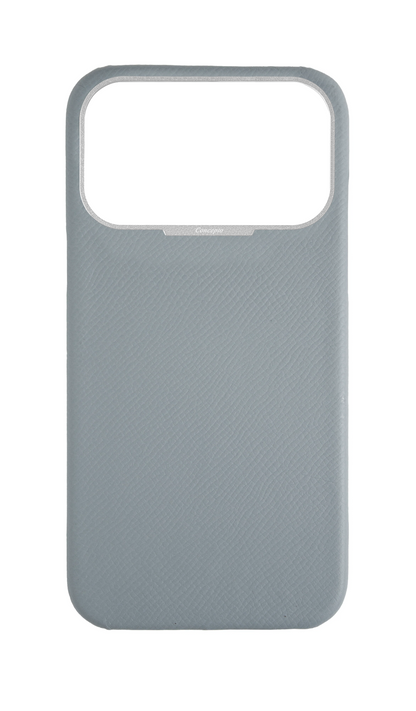 Light Blue Grey Strapless Epsom Case