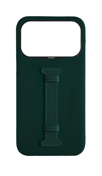 Green Epsom Middle Strap Case