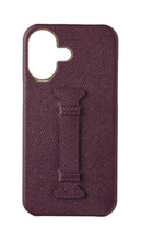 Maroon Epsom Middle Strap Case