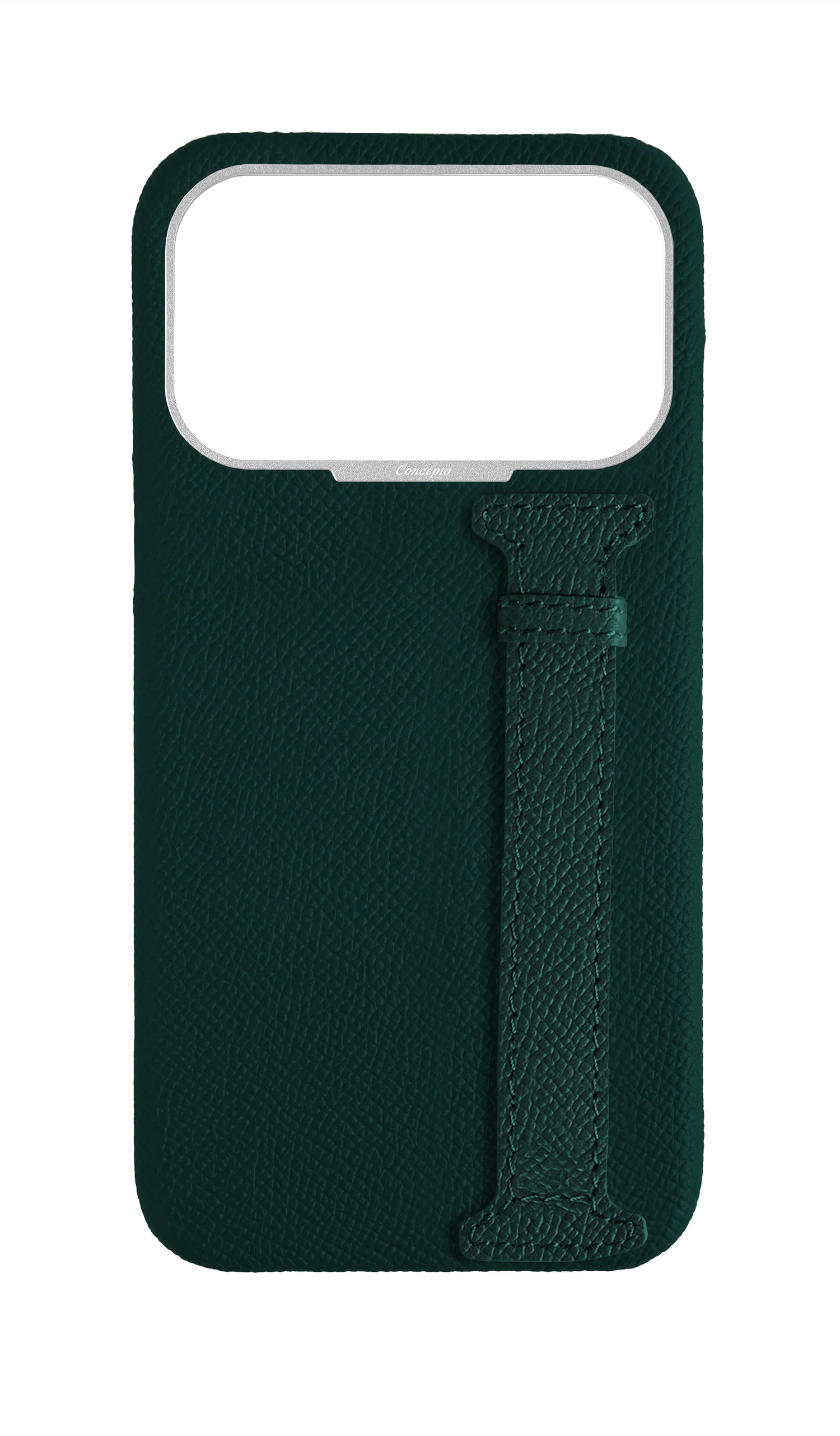 Green Epsom Side Strap Case