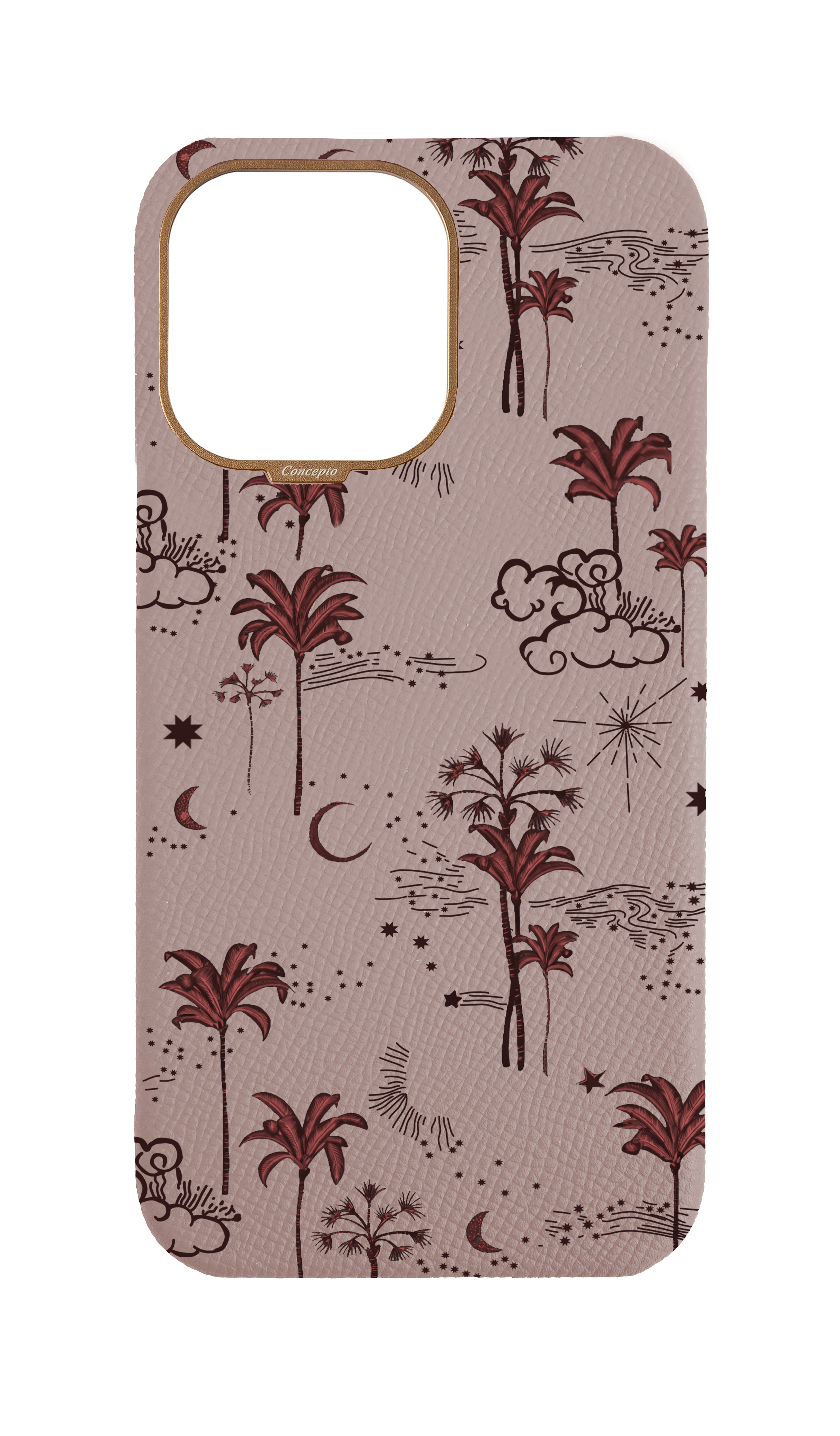 Blush Pink Strapless Case - Crescent Oasis