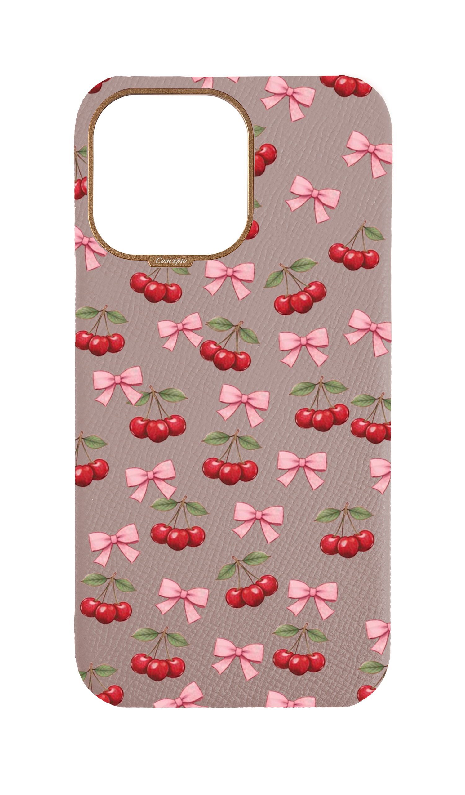 Blush Pink Strapless Case - Cherry Ribbon