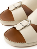 White Steel Arch Design Sandal