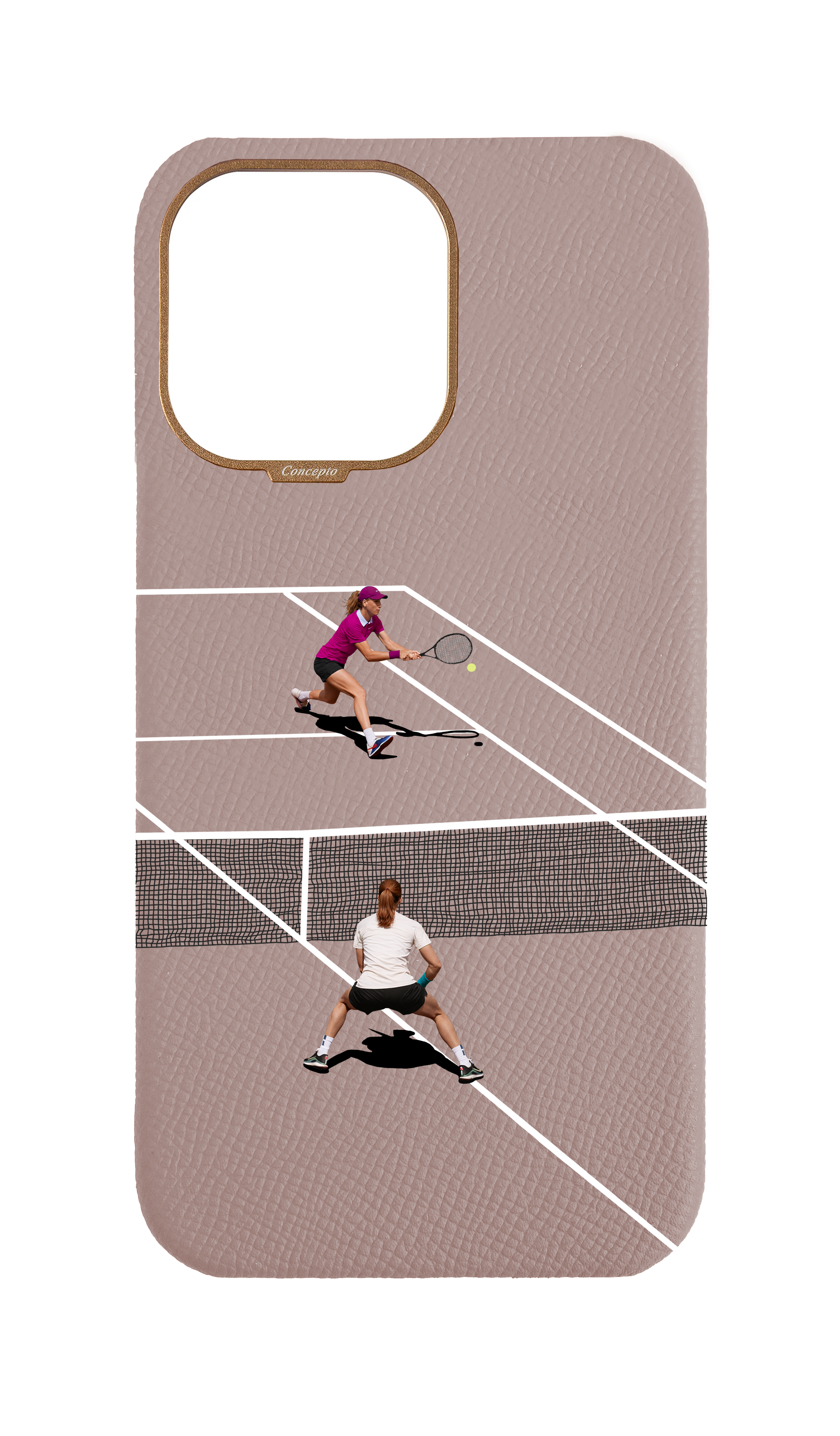 Blush Pink Strapless Case - Women Tennis