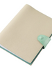 White / Sky Blue Notebook