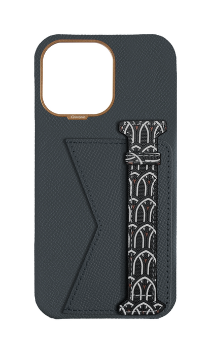 Grey Monogram Duo Case