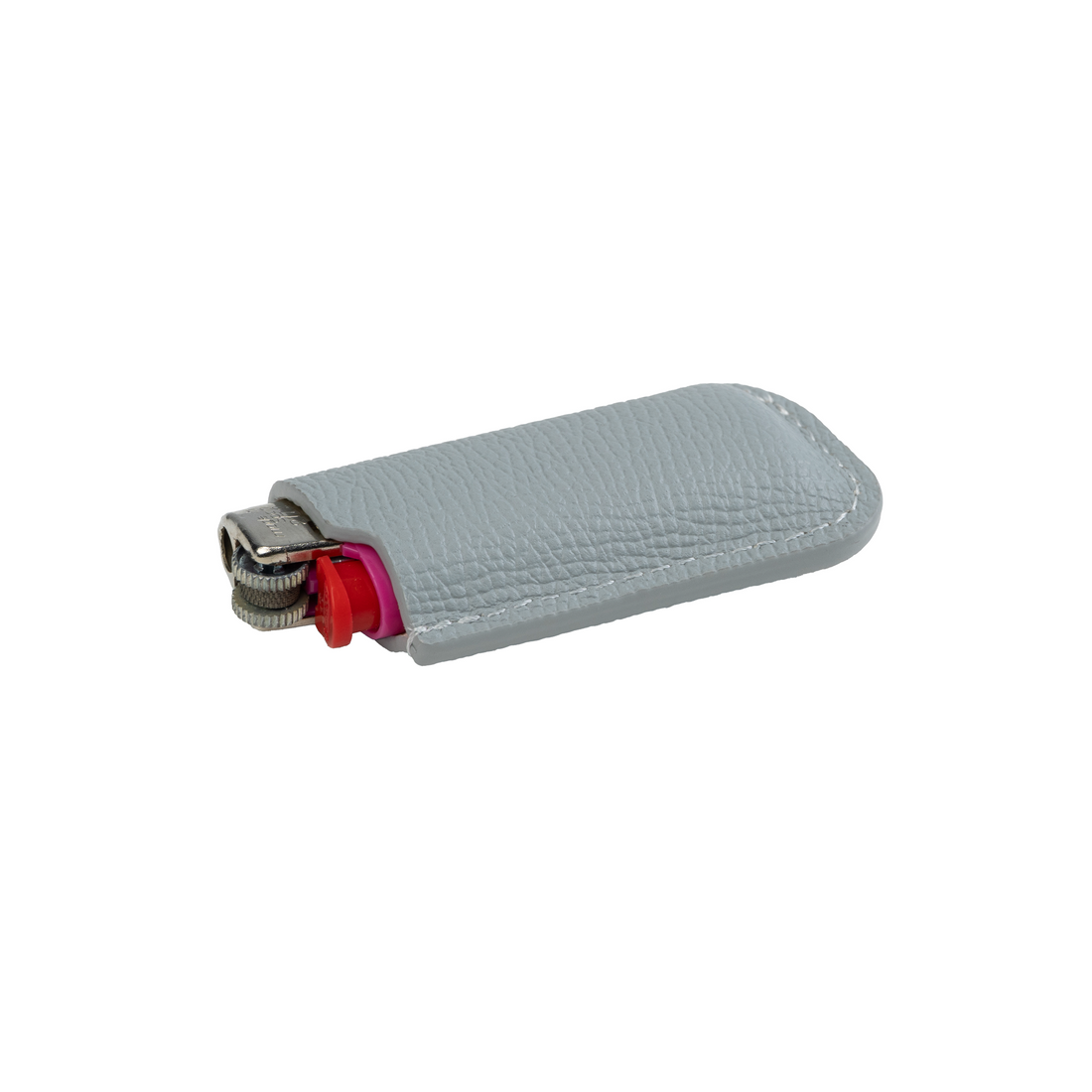 Light Blue Grey Bic Lighter Sleeve