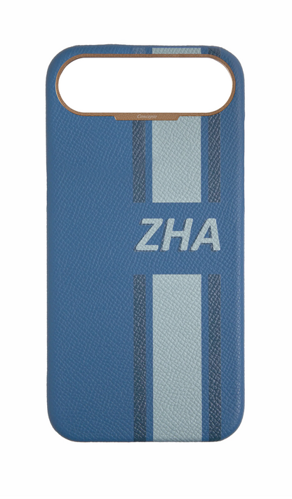 Striped Navy Strapless Case