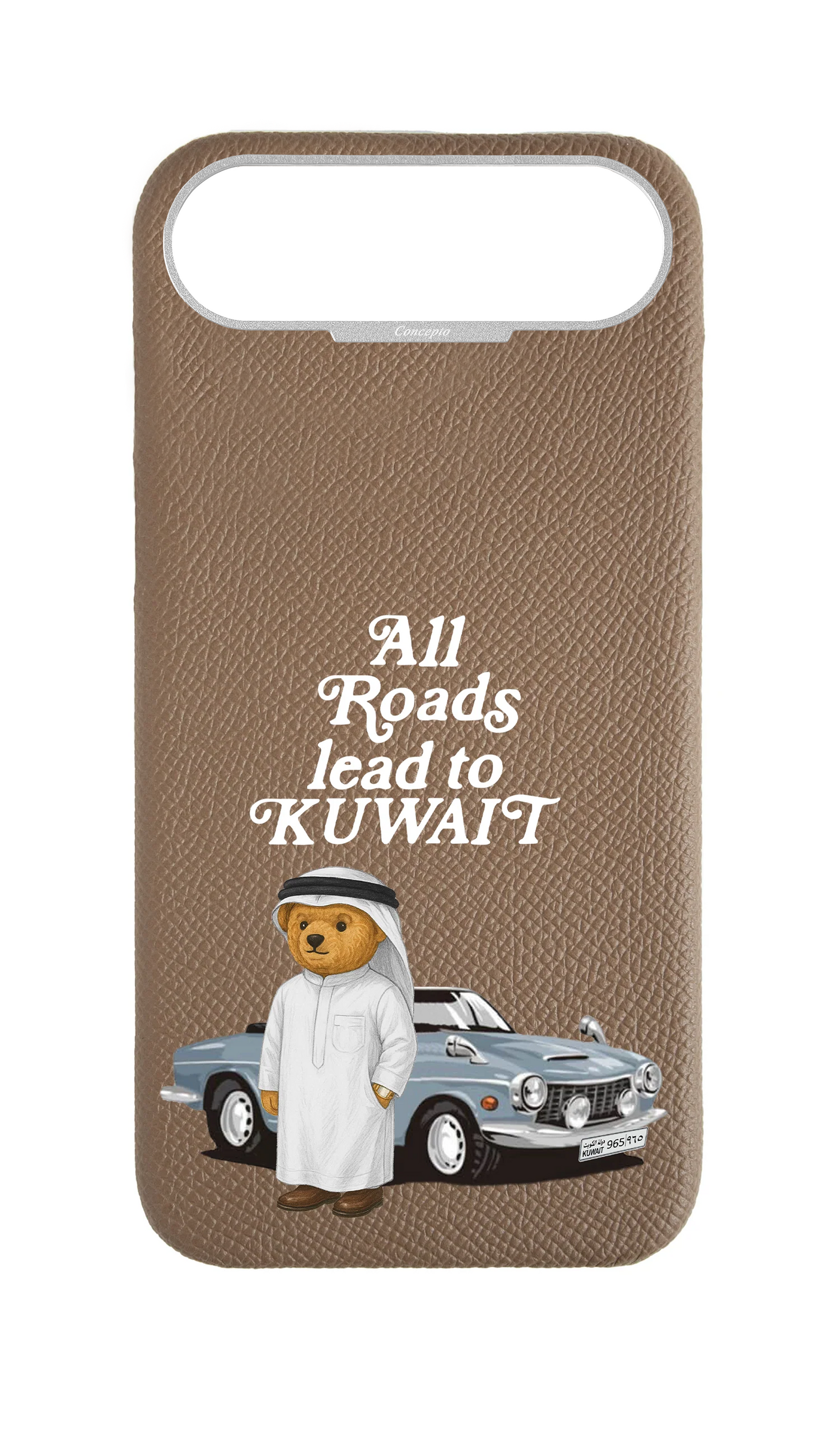 Taupe Strapless Case - Kuwait