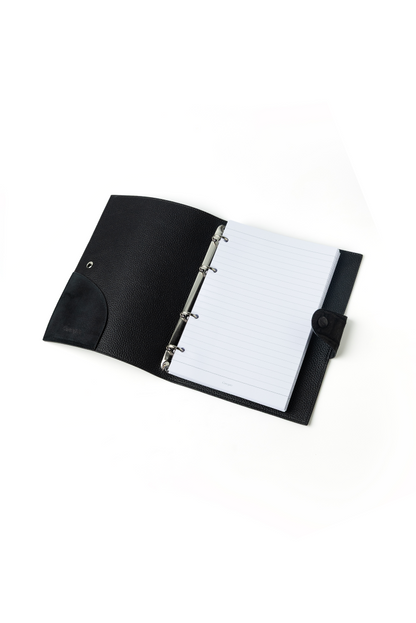 Black Suede Notebook