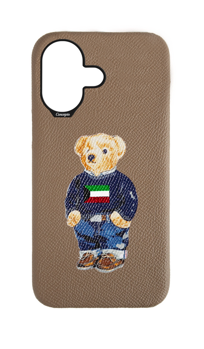 Teddy Taupe Strapless Case (Kuwait)