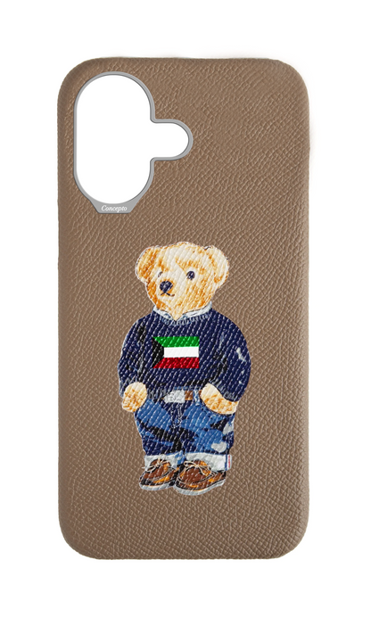 Teddy Taupe Strapless Case (Kuwait)