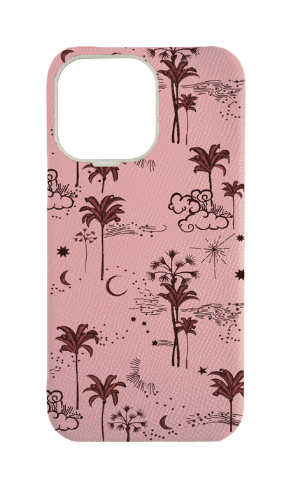 Pink Strapless Case - Crescent Oasis