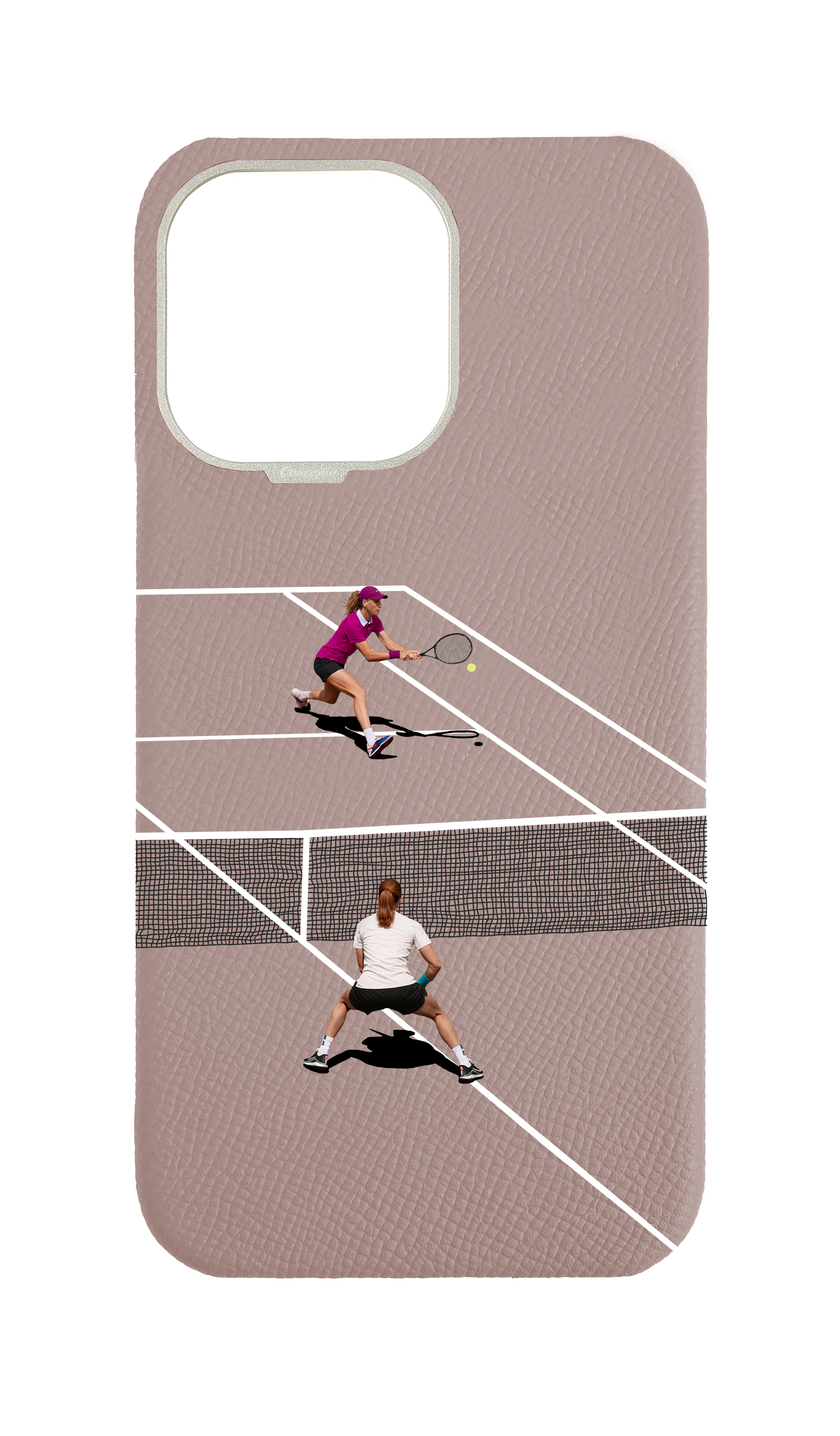 Blush Pink Strapless Case - Women Tennis