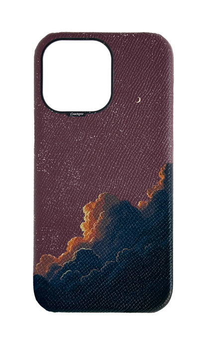 Maroon Strapless Case - Crimson Crescent