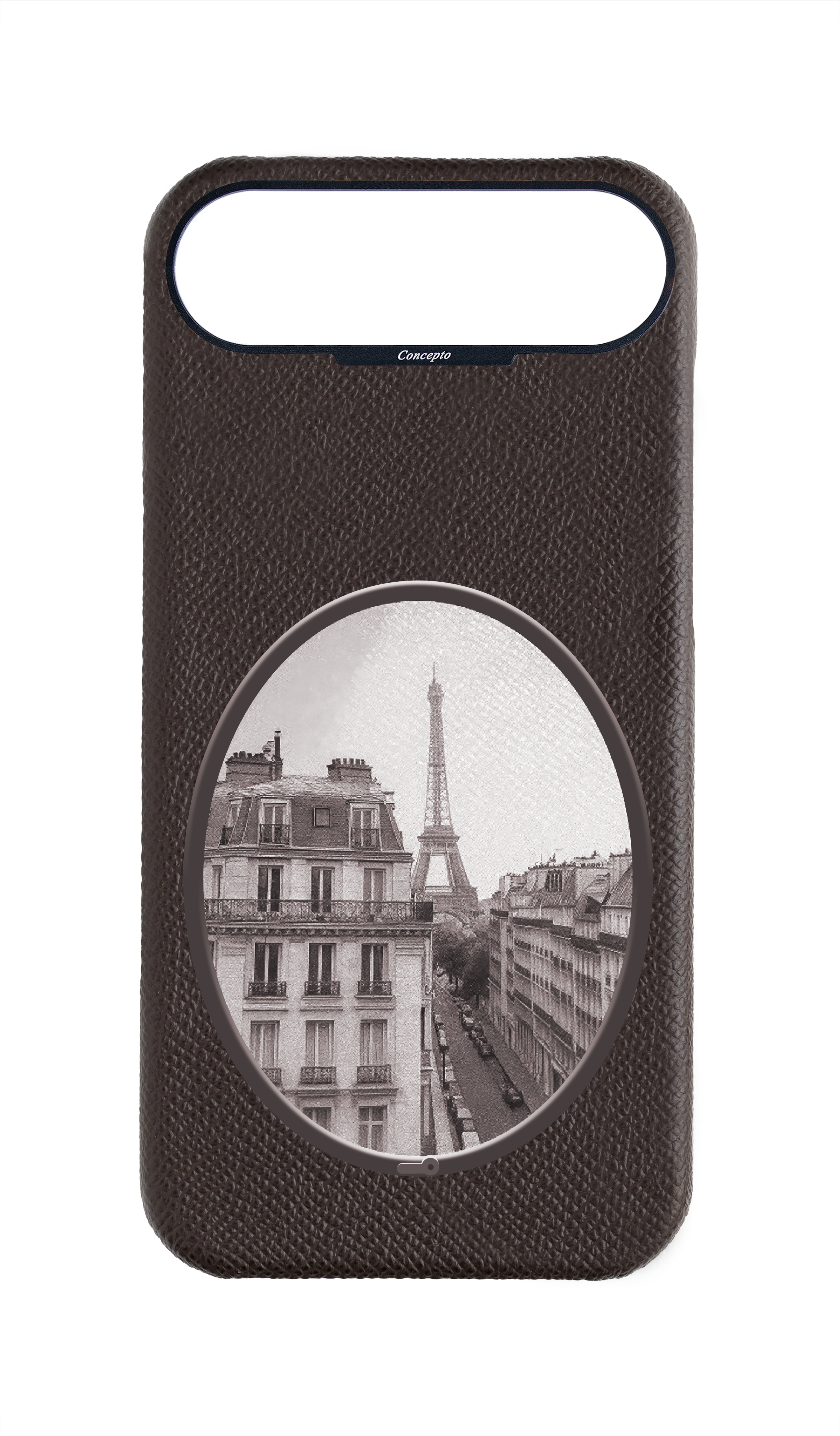 Brown Strapless Epsom Case - Paris