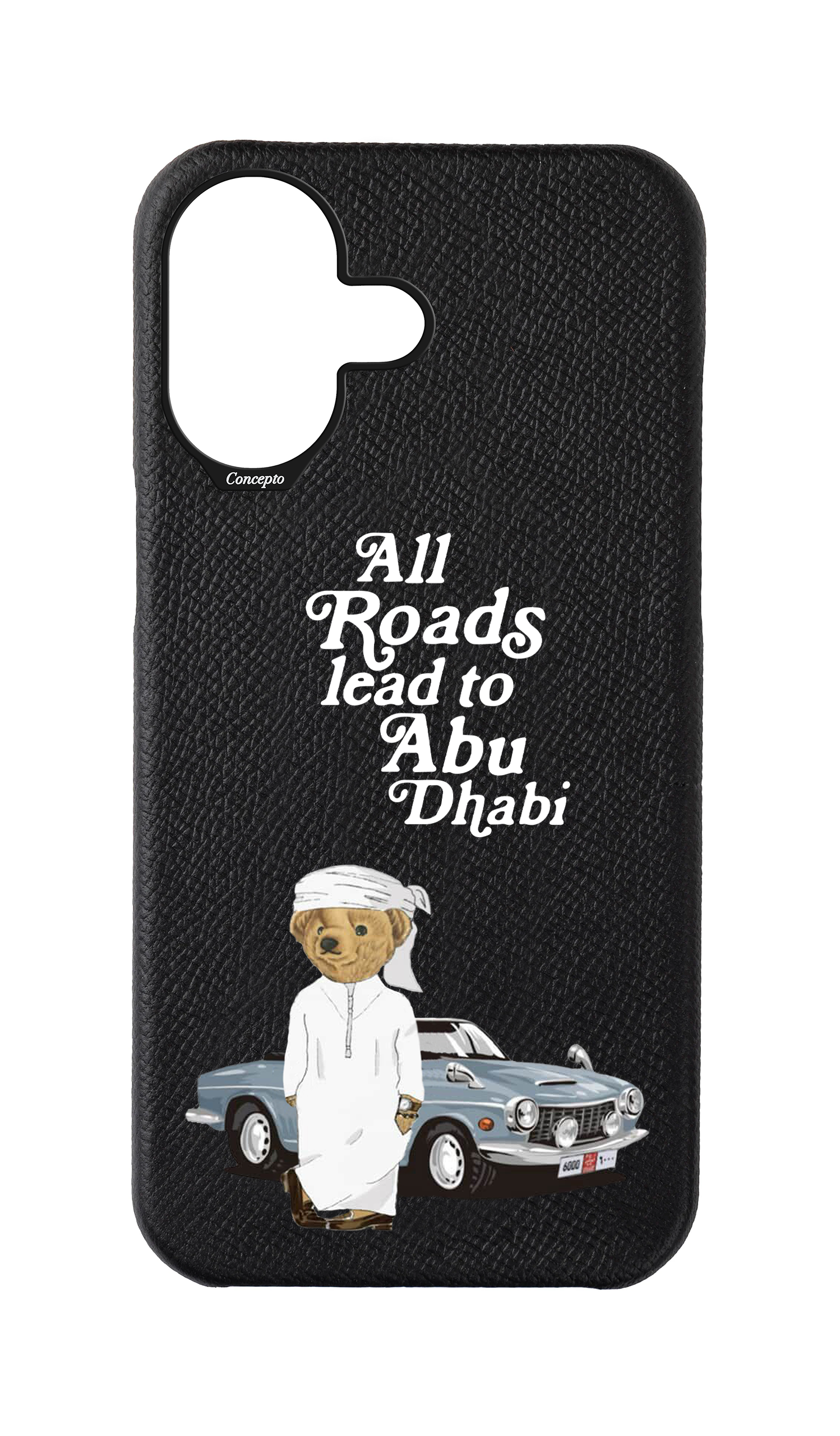 Black Strapless Case - Abu Dhabi