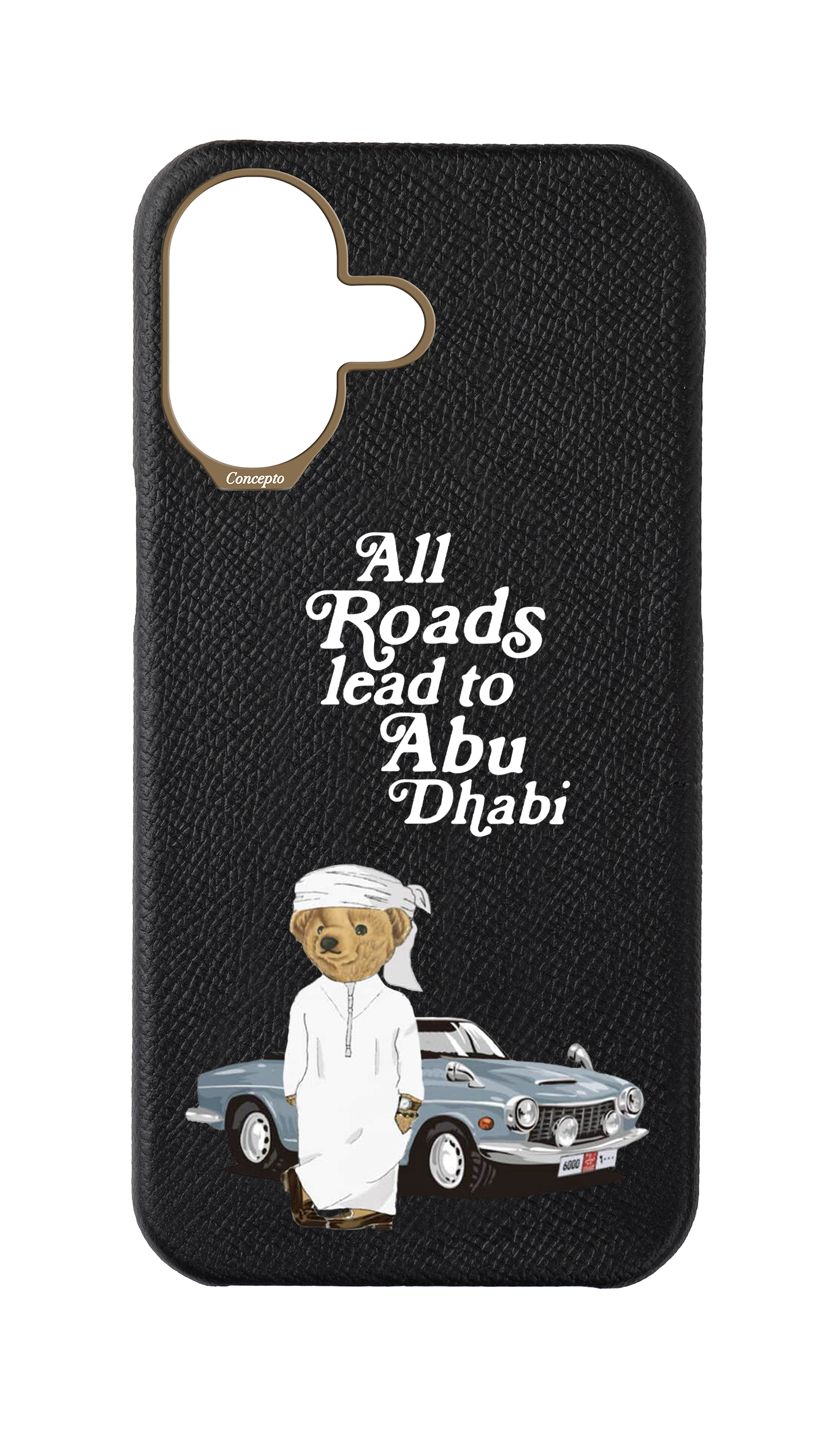 Black Strapless Case - Abu Dhabi