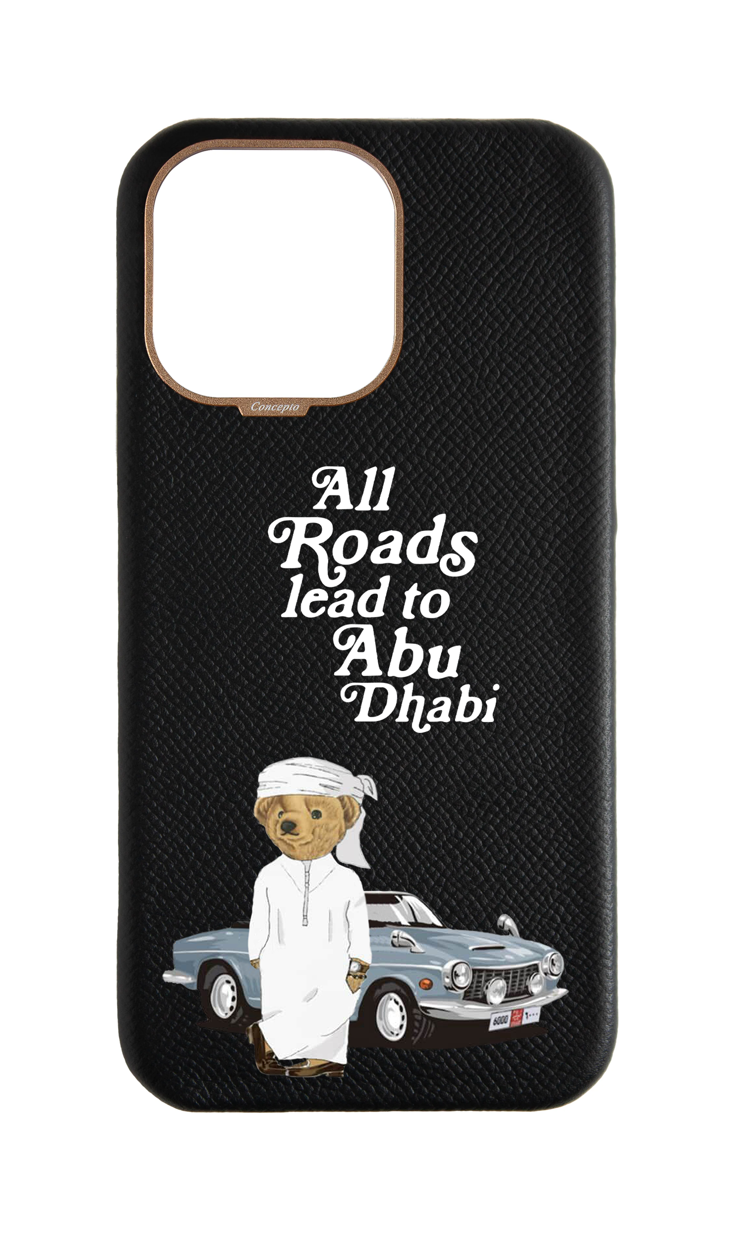 Black Strapless Case - Abu Dhabi