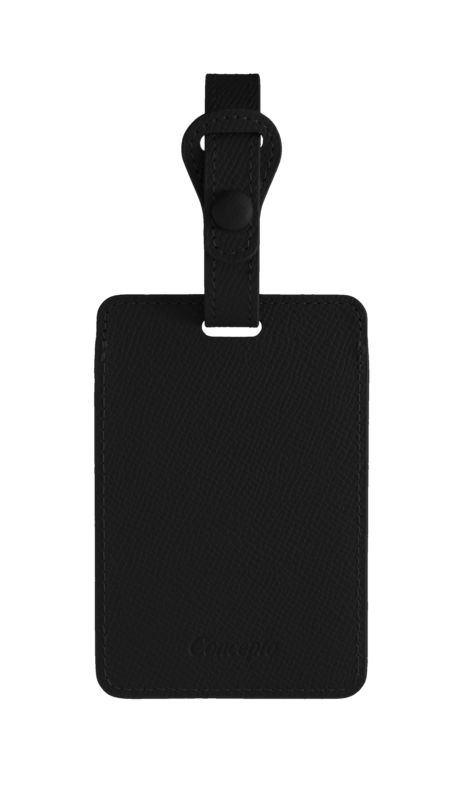 Black Luggage Tag