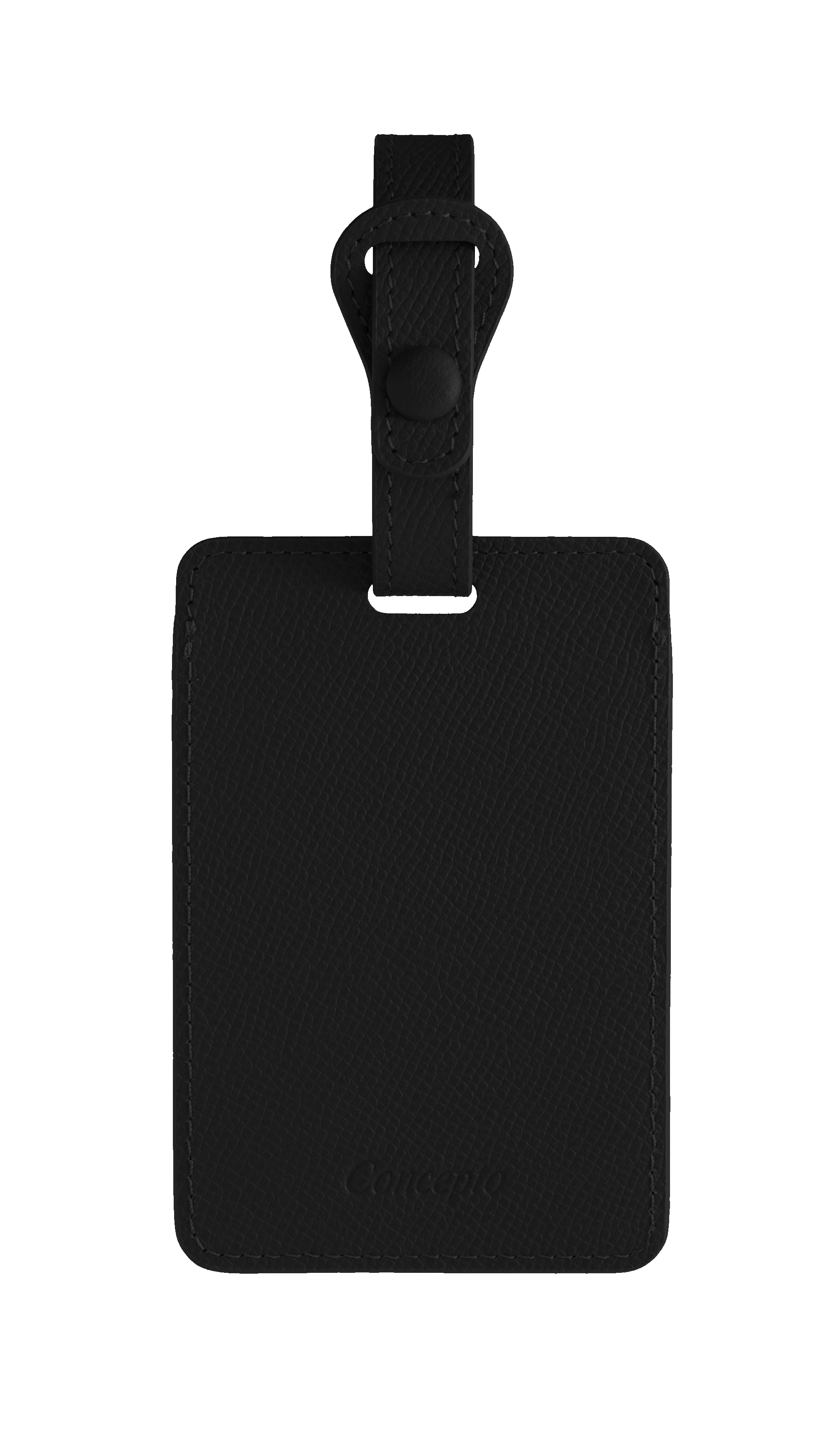 Black Luggage Tag