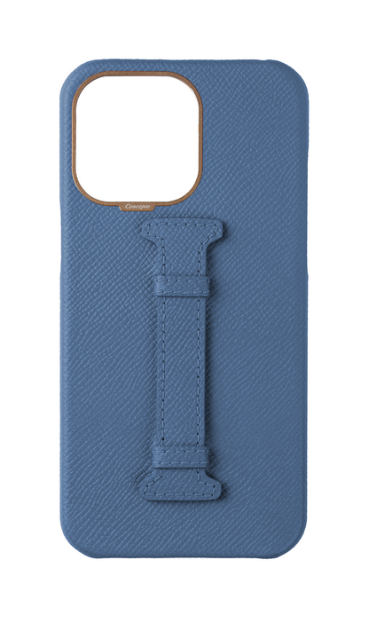 Navy Epsom Middle Strap Case