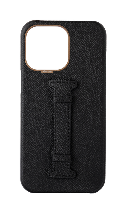 Black Epsom Middle Strap Case