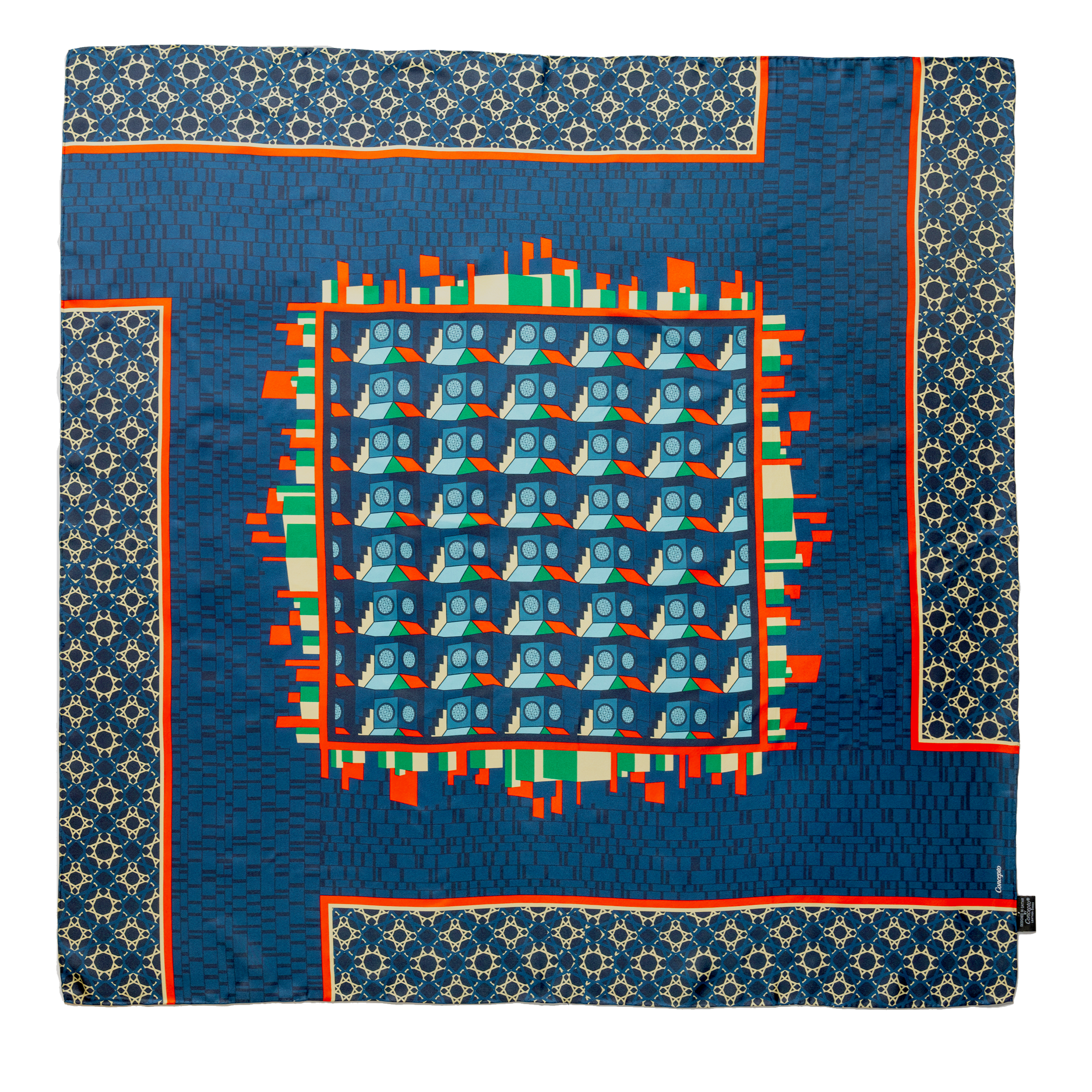 Qatar University Silk Scarf