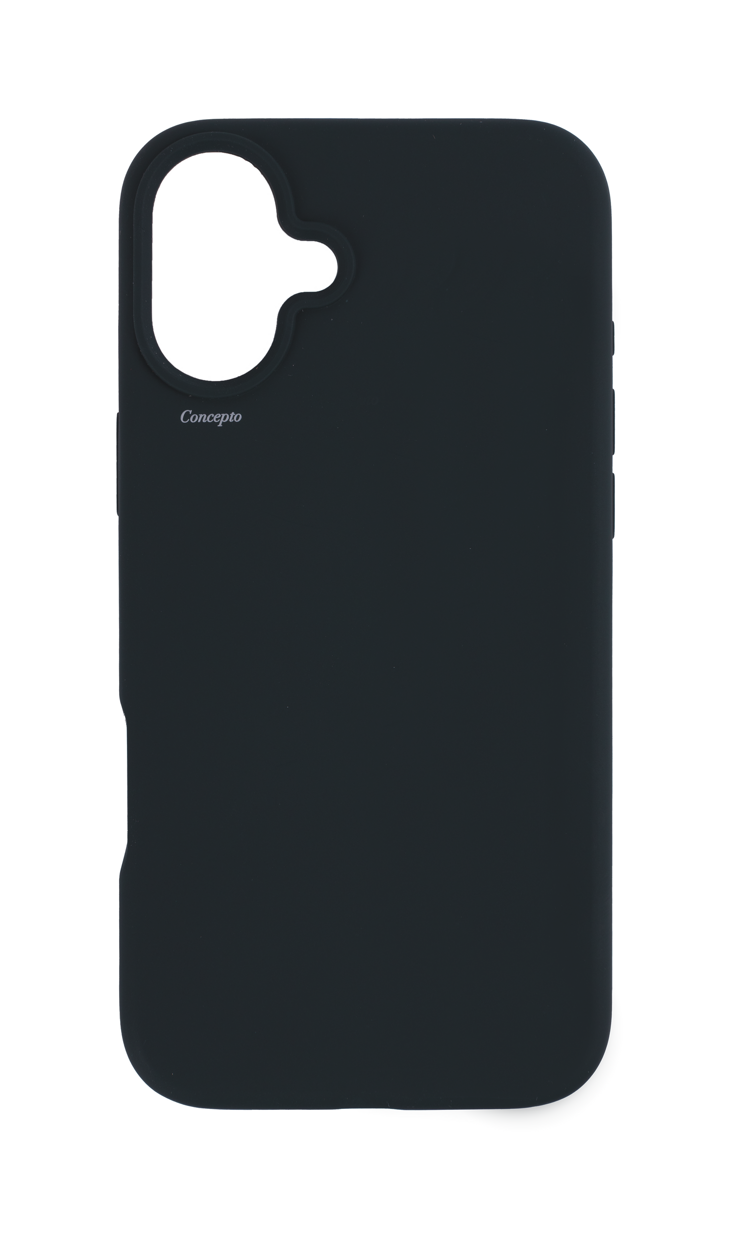 Black Silicon Strapless Case