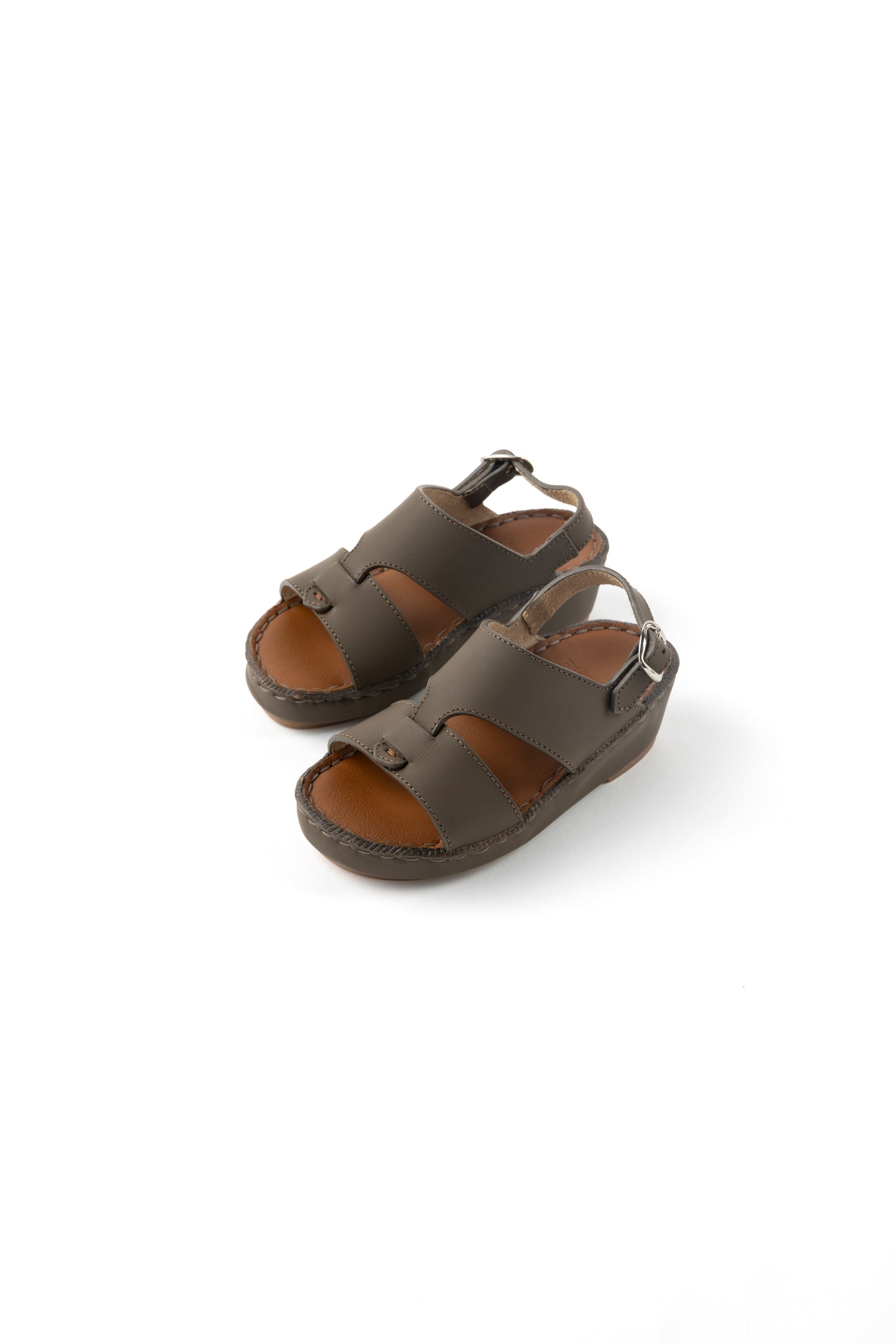 Boys / Kids - Taupe Classic Design Sandal