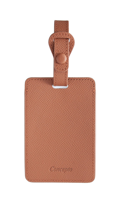 Tan Luggage Tag