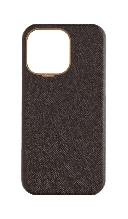 Brown Strapless Epsom Case