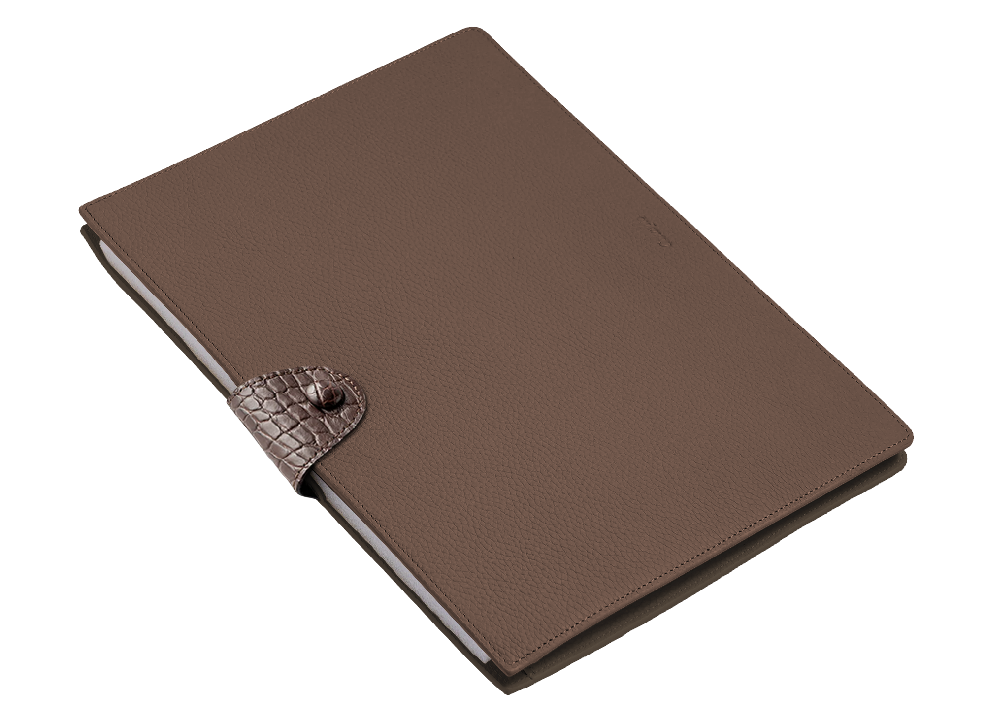 Chocolate Brown Folder
