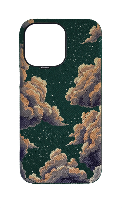 Green Strapless Case - Feathered Skies
