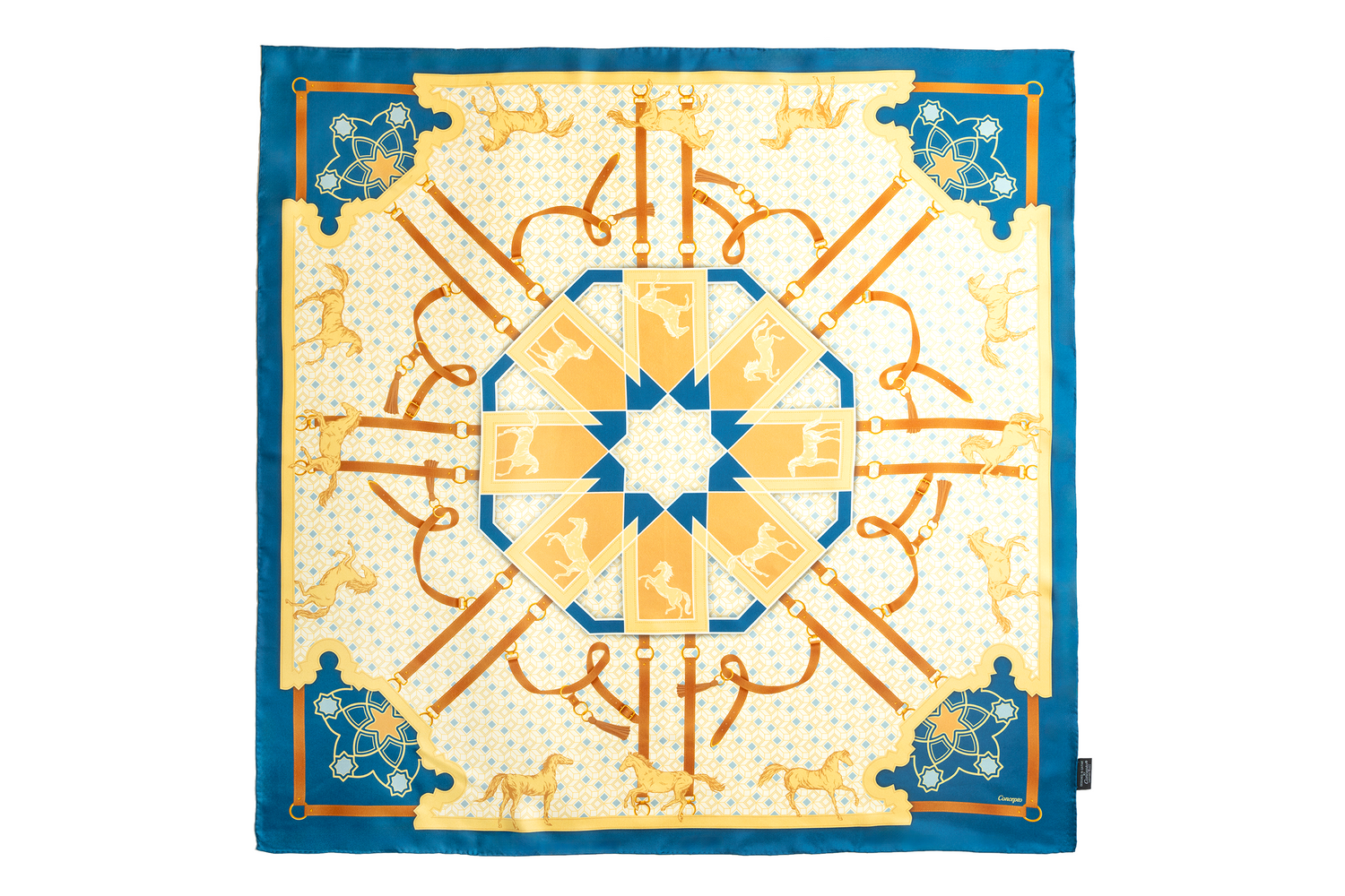 Qatar Equestrian Silk Scarf