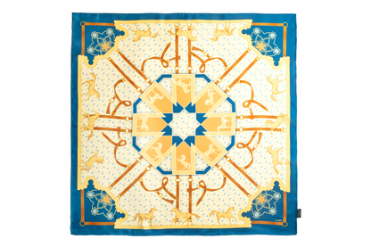 Qatar Equestrian Silk Scarf