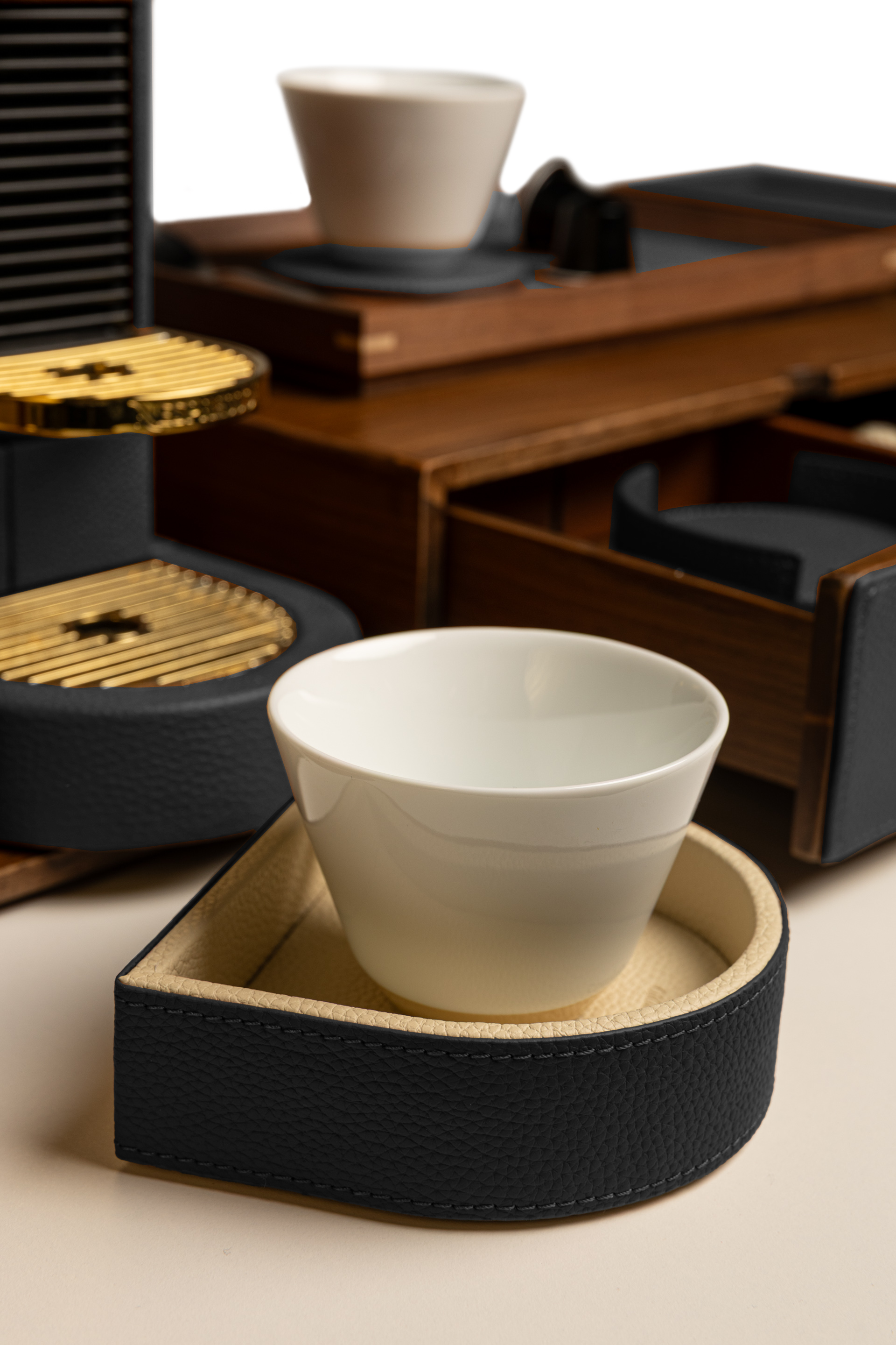 Black Walnut Coffee Drawer