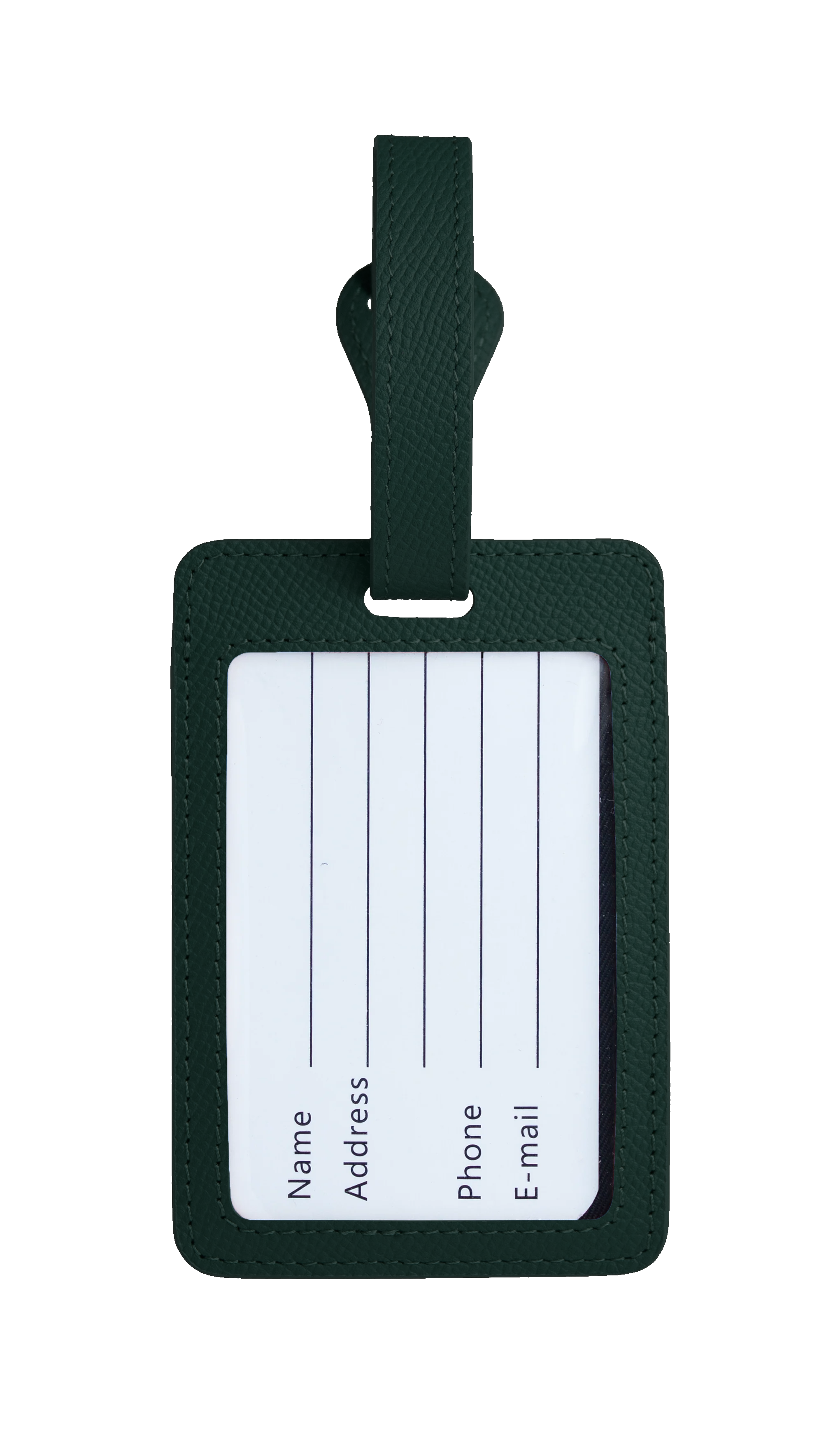 Green Luggage Tag