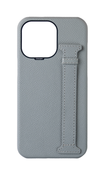 Light Blue Epsom Side Strap Case