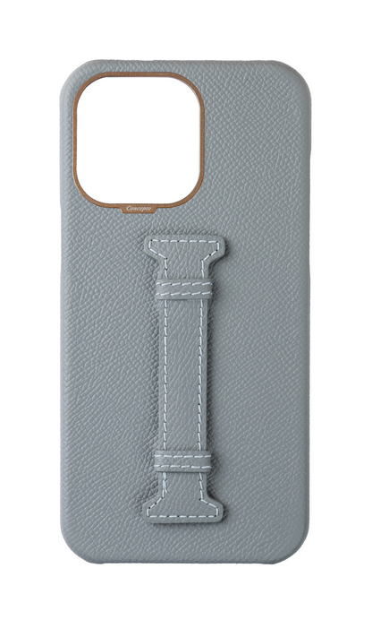 Light Blue Epsom Middle Strap Case