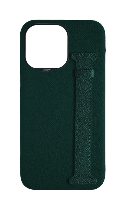 Green Epsom Side Strap Case