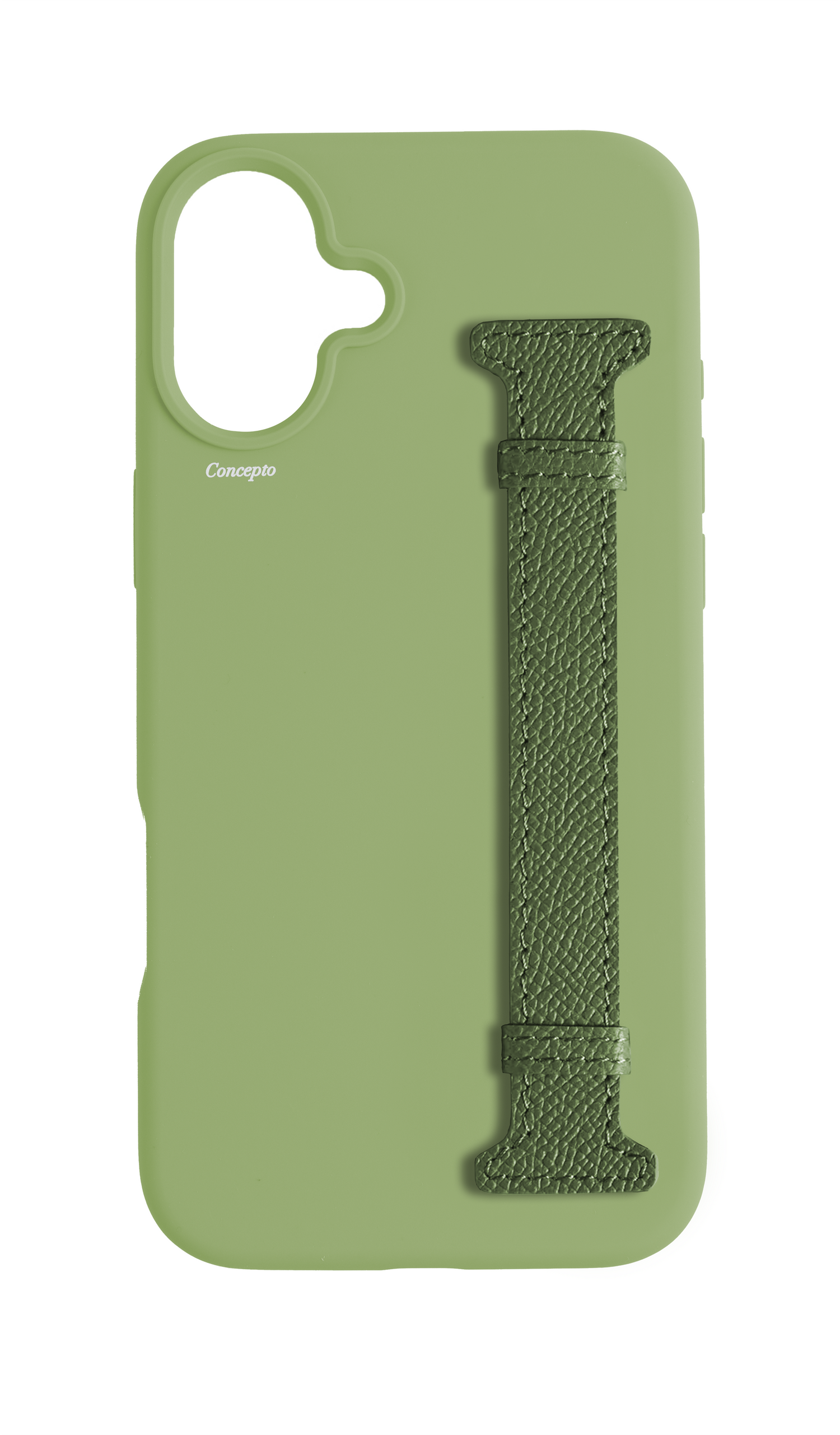 Avocado Silicon Side Strap Case