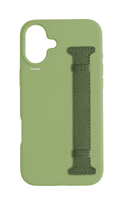 Avocado Silicon Side Strap Case