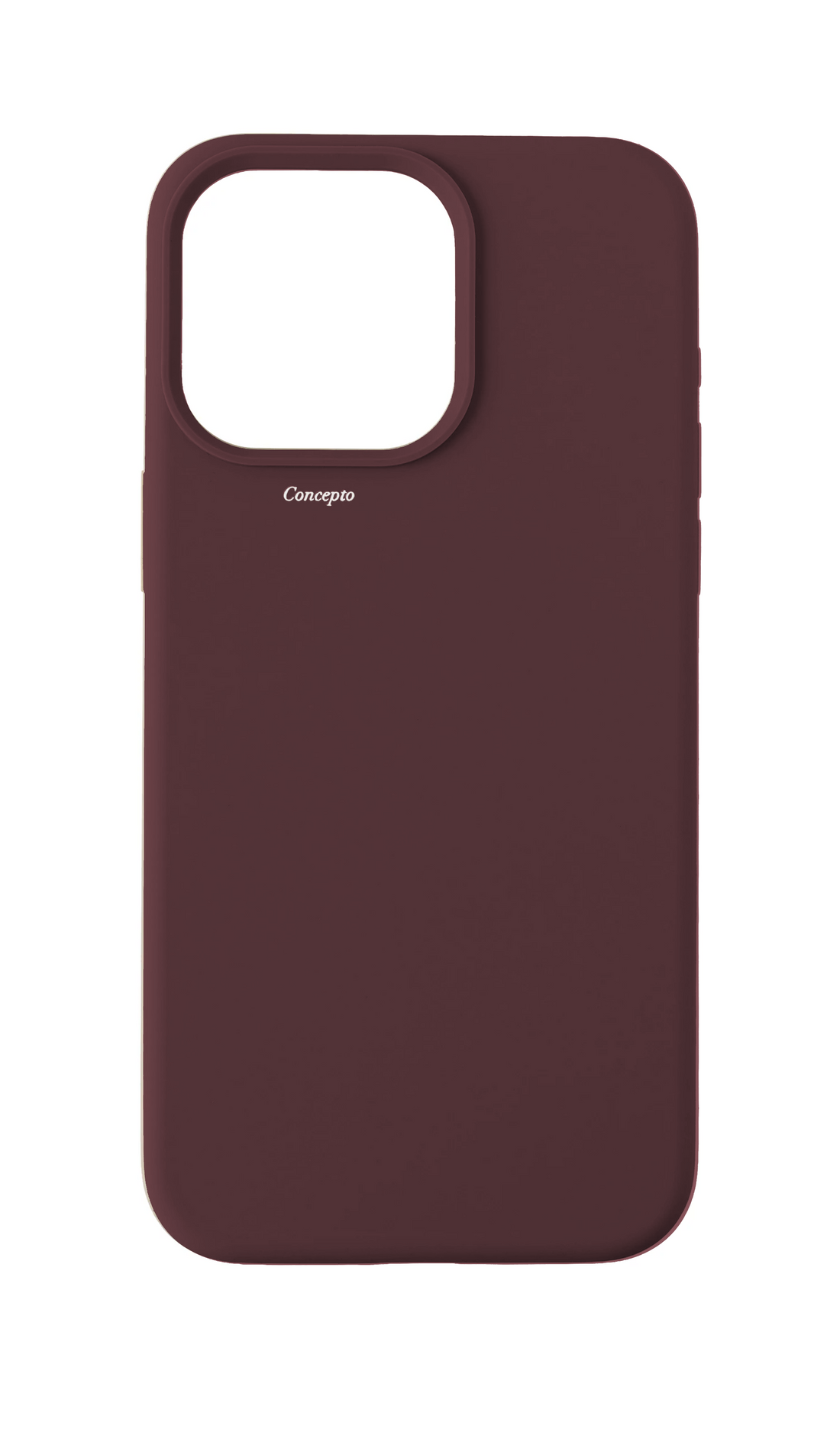 Burgundy Silicon Strapless Case