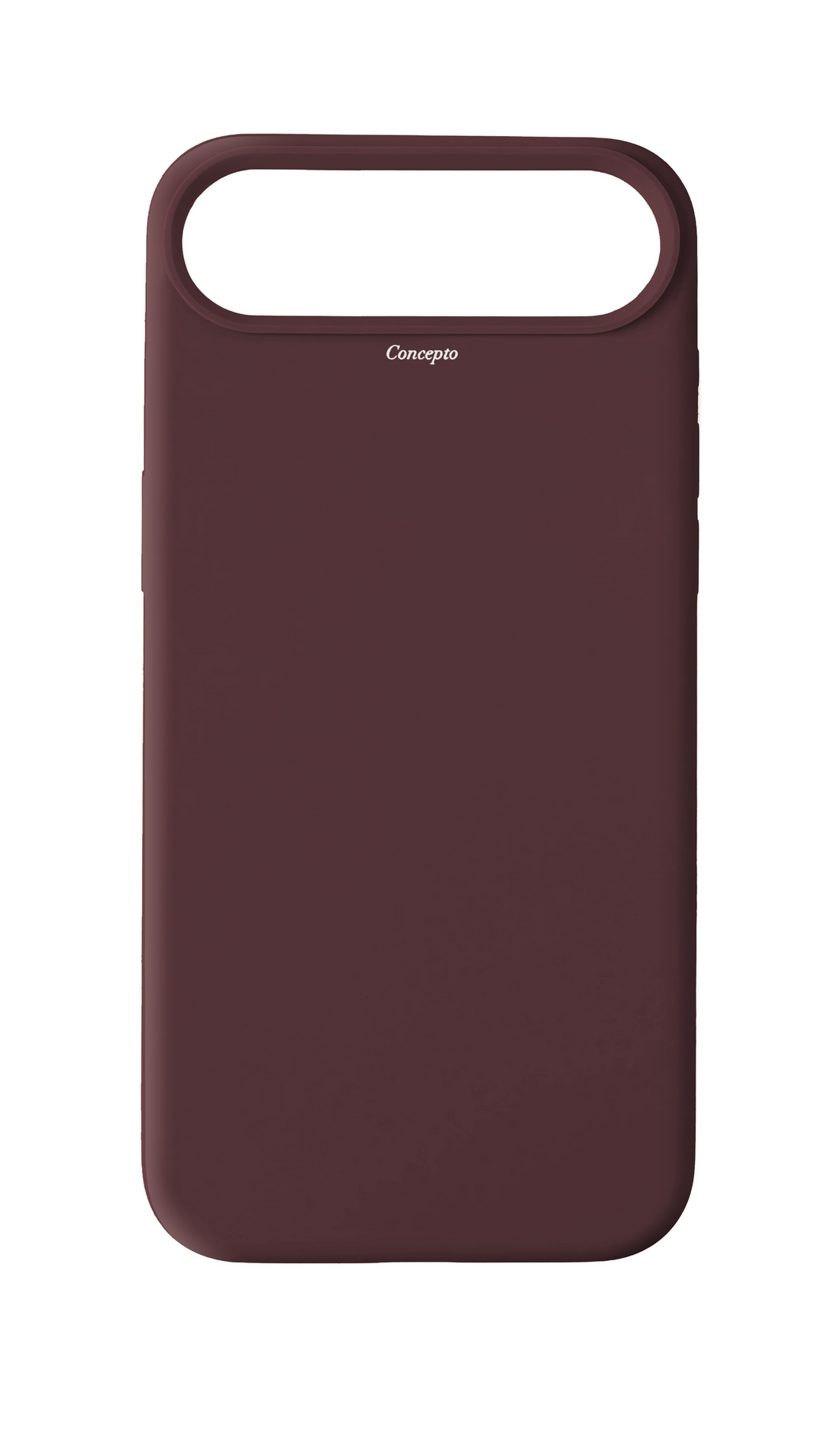 Burgundy Silicon Strapless Case
